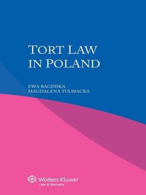 cover image of Tort Law in Poland